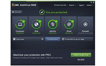 AVG Antivirus Free screenshot #1