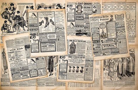 newspaper  antique advertising  advertising newspaper