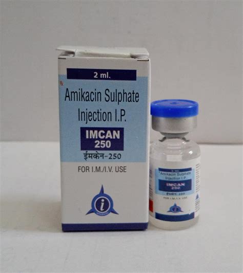 amikacin mg injection imcan  integrated laboratories pvt
