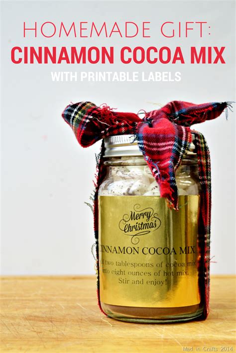 homemade t cinnamon cocoa mix mad in crafts