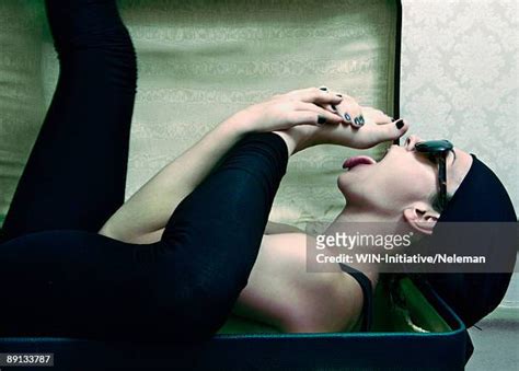 Stretching Mouth Photos And Premium High Res Pictures Getty Images