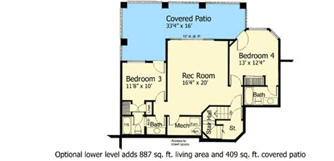 plan rs  level hill country home plan country house plans hill country homes house