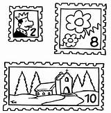 Sellos Medios Comunicacion Niños Picasa Postcards Kindergartens sketch template