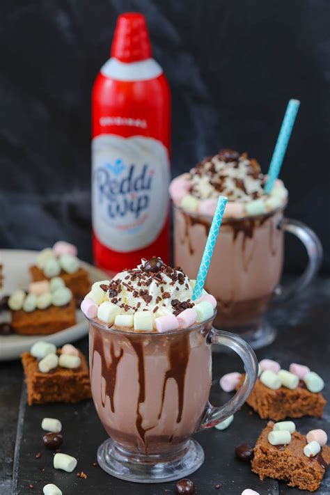 Brownie Flavored Frozen Hot Chocolate How To Make Frozen