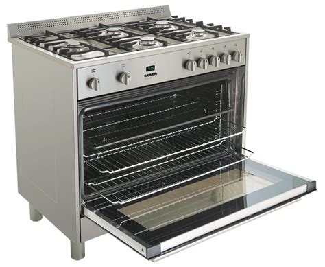 Baumatic Baf90eg 90cm Stove Cooker – Lpg And Natural Gas Cooktop