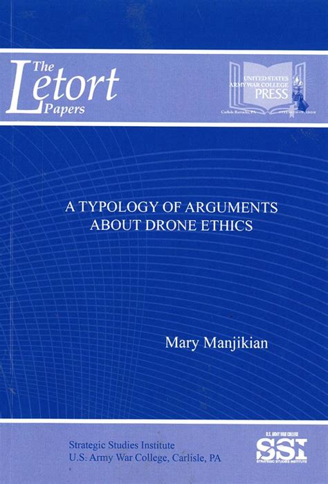 typology  arguments  drone ethics  government bookstore