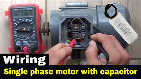 capacitor start  single phase motor wiring diagram wiring diagram