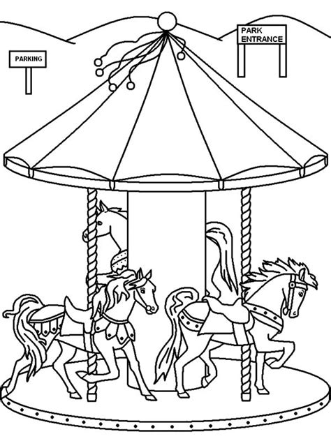 carnival ferris wheel coloring pages carnival ferris wheel coloring