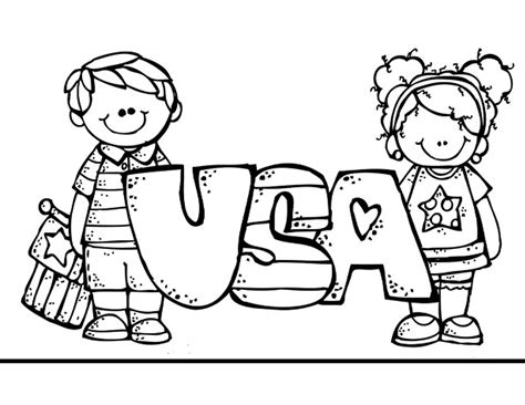 usa preschool coloring pages flag coloring pages  printable
