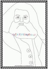 Hagrid Colouring Harry Potter Pages Coloring Village Activity Explore Activityvillage Choose Board sketch template