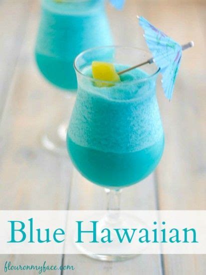 Blue Hawaiian Cocktail Recipe Hawaiian Cocktails