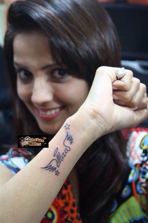 pix adaa khan s much in talks tattoo check out television ada khan tattoos bollywood actress