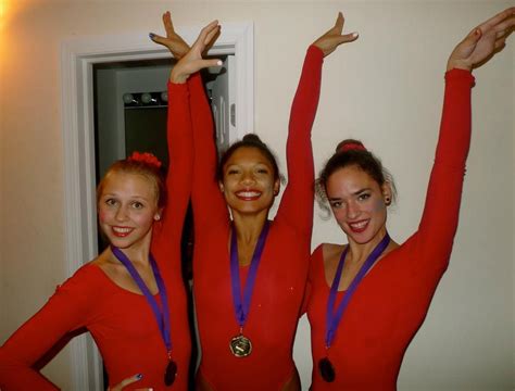 gymnastics trio athlete costume dress  day olympic athletes
