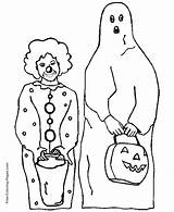 Coloring Pages Halloween Costumes Printable Kids Worksheets Dot Color sketch template