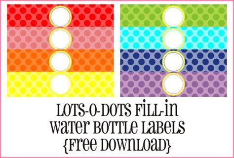 sets   printable water bottle labels   occasion
