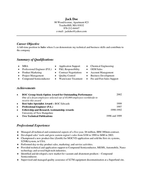 pin  resume format