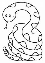 Schlange Malvorlage Schlangen Ausmalen sketch template
