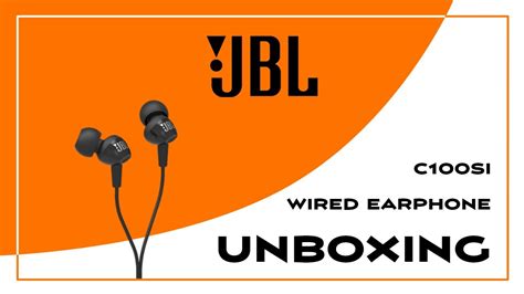 jbl earphone unboxing  review jbl csi wired headset black lightweight