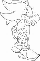 Shadow Hedgehog Coloring Pages Sonic Getdrawings sketch template