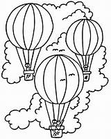 Balloon sketch template