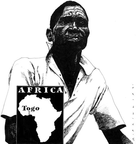 togo africa drawing by allan phillips fine art america