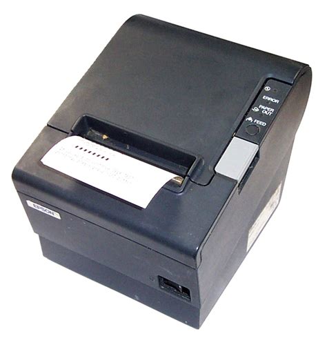 epson mh tm tiv epos printer  ac adapter serial interface ebay
