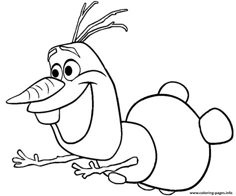 frozen olafe coloring pages printable