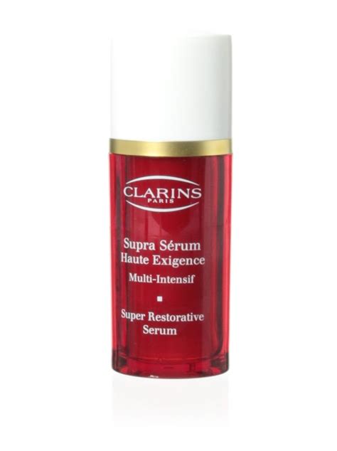 clarins super restorative serum 1 06 oz this serum helps replenish