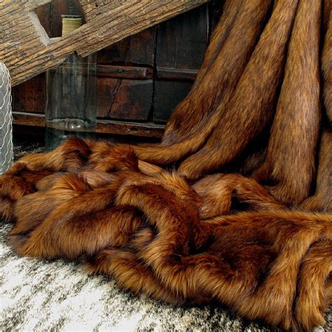 raynard faux fur throw fake fur blanket  bed  sofa  etsy