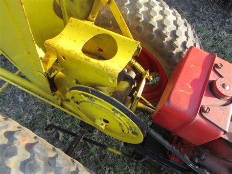 vintage david bradley walk  tractor sickle mower attchment sears roebuck ebay