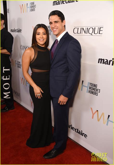 gina rodriguez  publicly expressed  love  boyfriend joe locicero  months photo