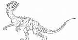 Jurassic Kolorowanki Stygimoloch Grady sketch template