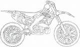 Bike Dirt Drawing Step Coloring Sketch Drawings Pages Motocross Paintingvalley sketch template