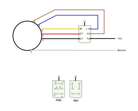wiring diagram   dayton xa drum switch     connected
