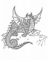 Kleurplaten Draken Animaatjes sketch template