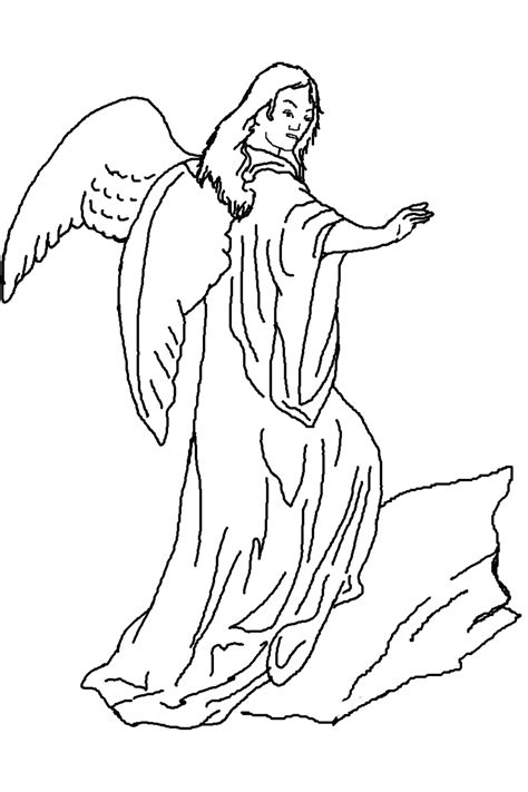 printable angel coloring pages coloringmecom