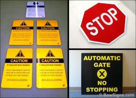 workplace safety signs  decals calgary alberta manufactured
