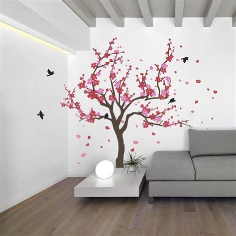 cherry blossom wall art