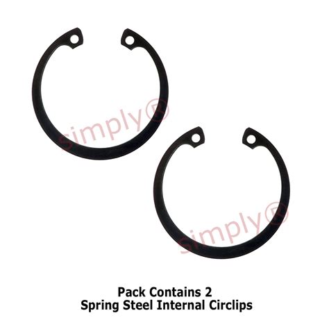 internal circlip mm diameter  sprung  mm simply bearings