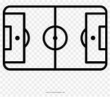 Field Soccer Vector Football Coloring Clipart sketch template
