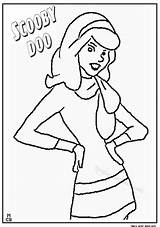 Doo Coloring Scooby Daphne Pages Getcolorings Printable Getdrawings sketch template