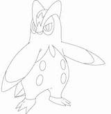Prinplup Pokemon Dibujo Pokémon sketch template