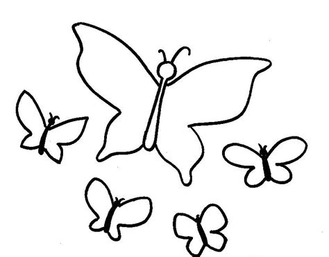 butterfly coloring pages  kindergarten butterfly coloring pages