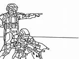Halo Odst Pages Coloring Template sketch template