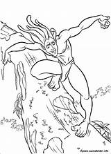 Tarzan Ausmalbilder sketch template