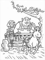 Shrek Coloring Pages Printable sketch template