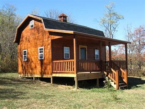 These Amish Gambrel Homes Start At 7 755 Amish House Shed Homes
