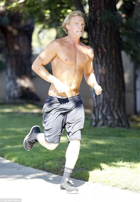 Cody Simpson Shows Off Buff Bod On Run In Beverly Hills Daily Mail Online