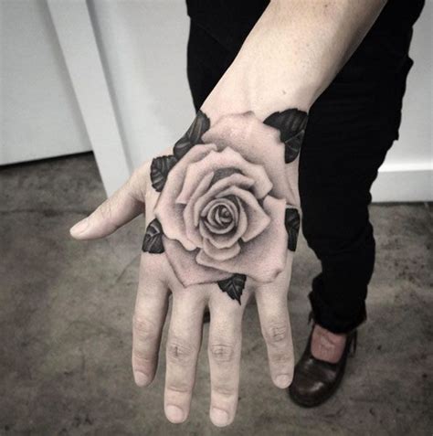 70 gorgeous rose tattoos that put all others to shame rose hand tattoo flower wrist tattoos