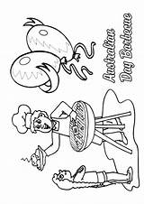 Colouring Pages Australian Kids Australia Sheets Coloring Choose Activity Activities Barbecue Colour Board Online sketch template